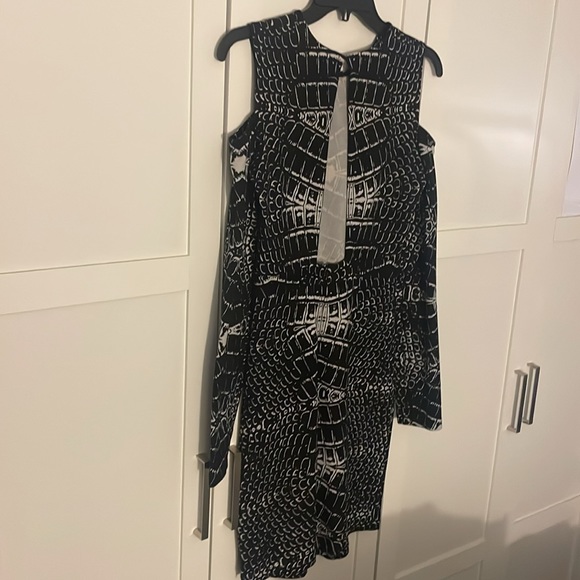 PARKER BLACK Duffy Cold Shoulder Dress - Picture 7 of 9